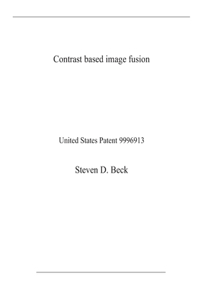 Contrast based image fusion