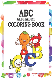 ABC alphabet coloring book