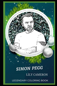 Simon Pegg Legendary Coloring Book