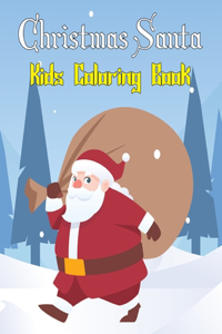 Christmas Santa Kids Coloring Book