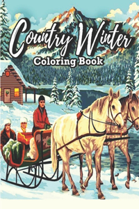 Country Winter Coloring Book