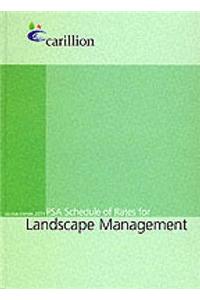 PSA Schedule of Rates for Landscape Management