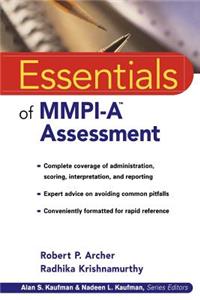 Essentials of MMPI-A Assessment