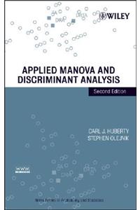 Applied Manova and Discriminant Analysis