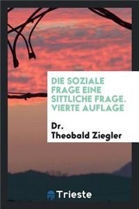 Die Soziale Frage Eine Sittliche Frage