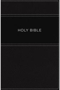 KJV, Apply the Word Study Bible, Large Print, Imitation Leather, Black, Red Letter Edition: Live in His Steps