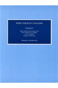 Sing Them in English!