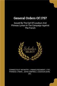 General Orders Of 1757