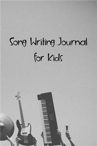 Song Writing Journals for Kids
