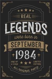 Real Legends were born in September 1984