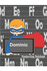 Handwriting Notebook Dominic