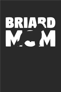 Briard Journal - Briard Notebook 'Briard Mom' - Gift for Dog Lovers