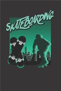 Skateboarding Skating Notebook Journal