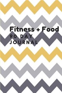 Fitness + Food 90 DAY JOURNAL