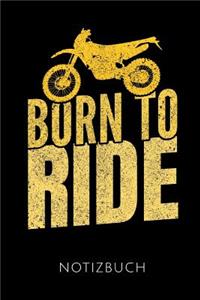 Born to Ride Notizbuch