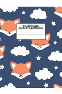 College Ruled Composition Notebook