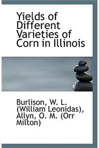 Yields of Different Varieties of Corn in Illinois