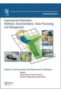 Experimental Hydraulics: Methods, Instrumentation, Data Processing and Management