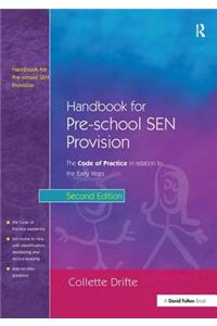 Handbook for Pre-School Sen Provision