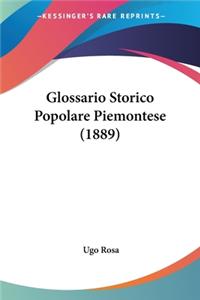 Glossario Storico Popolare Piemontese (1889)