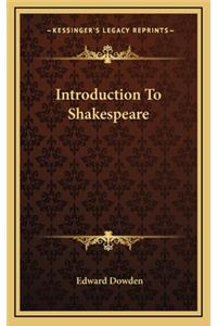 Introduction to Shakespeare