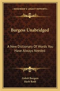 Burgess Unabridged