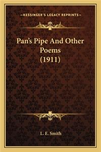 Pan's Pipe and Other Poems (1911)