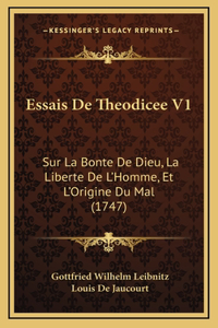 Essais De Theodicee V1