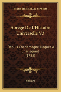 Abrege De L'Histoire Universelle V3