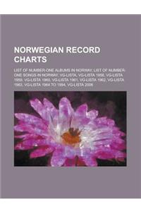 Norwegian Record Charts: List of Number-One Albums in Norway, List of Number-One Songs in Norway, Vg-Lista, Vg-Lista 1958, Vg-Lista 1959, Vg-Li