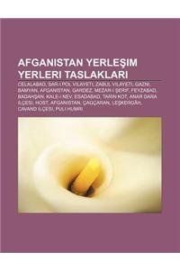 Afganistan Yerle Im Yerleri Taslaklar