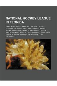 National Hockey League in Florida: Florida Panthers, Tampa Bay Lightning, Steve Yzerman, Tropicana Field, Phil Esposito, Amway Arena