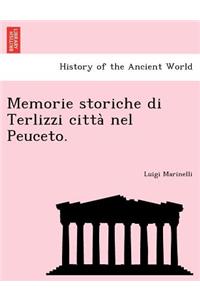 Memorie Storiche Di Terlizzi Citta Nel Peuceto.