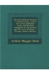 Giovanni Battista Piranesi