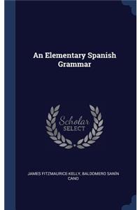 Elementary Spanish Grammar