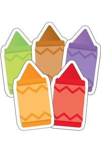 Crayons Mini Cutouts