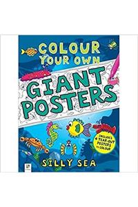Colour your own Giant Posters: Silly Sea