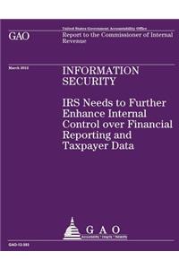 IRS Needs to Further Enhance internal Control over Financial Reporting and Taxpayer Data