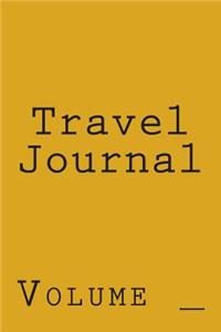 Travel Journal
