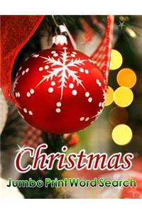Christmas Jumbo Print Word Search
