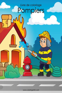 Livre de coloriage Pompiers 1