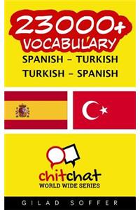 23000+ Spanish - Turkish Turkish - Spanish Vocabulary