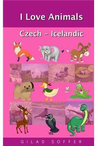 I Love Animals Czech - Icelandic