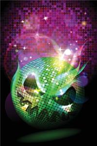 Disco Halloween Grid Notebook