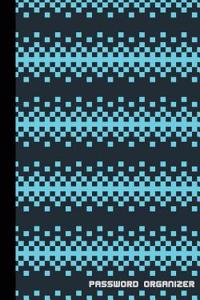 Password Organizer: (Blue, Tiffany Pixel), Internet Password Organizer, 5 by 8, Password Book with 300 Password Reminder, Vol.3: Password