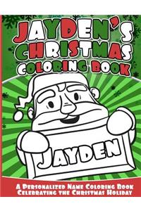 Jayden's Christmas Coloring Book