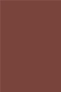 Journal Bark Brown Color Simple Plain Brown
