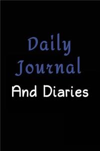 Daily Journal And Diaries