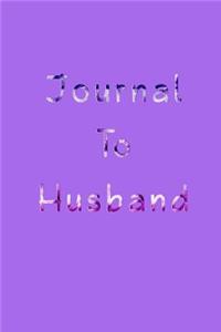 Journal To Husband