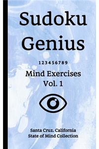 Sudoku Genius Mind Exercises Volume 1